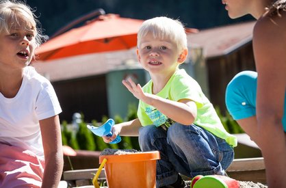 Children's playground in Ötztal