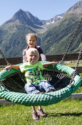 Children's playground in Ötztal