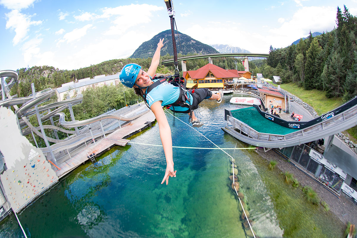 AREA 47 in Tirol: weltweit höchster Hochseilgarten